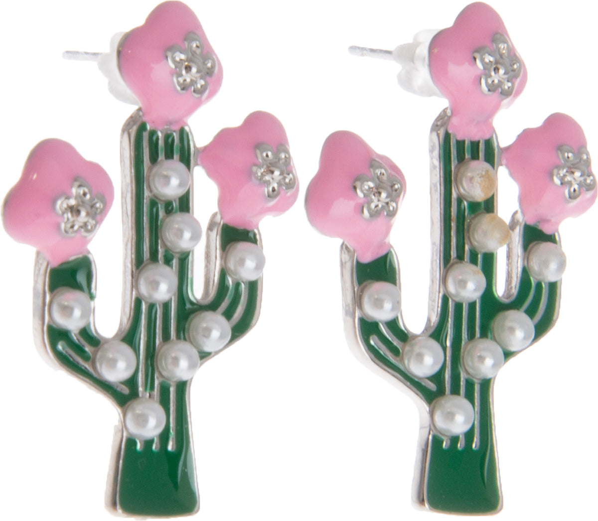 Killer_Kirsche_KAKTUS_Pink_Flower_Cactus_Vintage_Perlen_OHRSTECKER-2