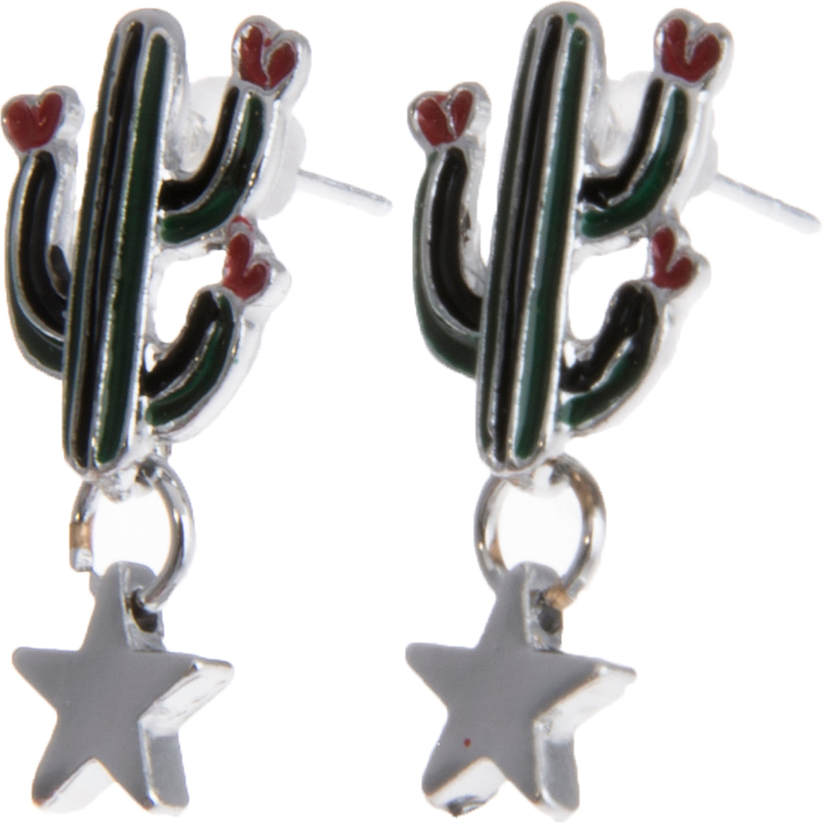 Killer_Kirsche_KAKTUS_Retro_Cactus_STARS_Sterne_Vintage_OHRSTECKER-2