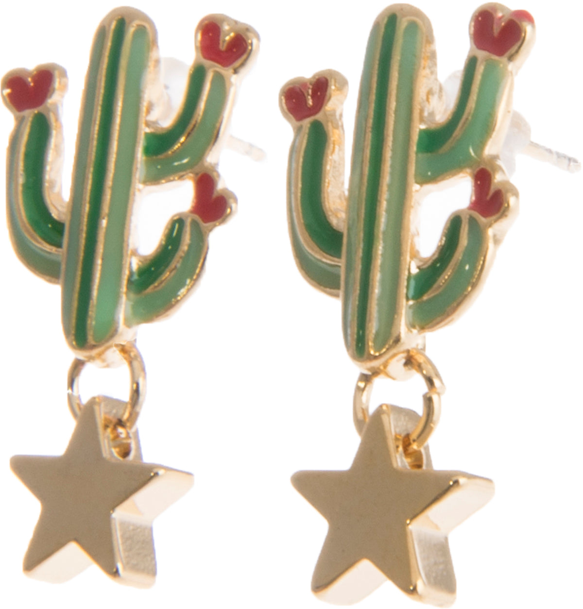 Killer_Kirsche_KAKTUS_Retro_Cactus_STARS_Sterne_Vintage_OHRSTECKER-6