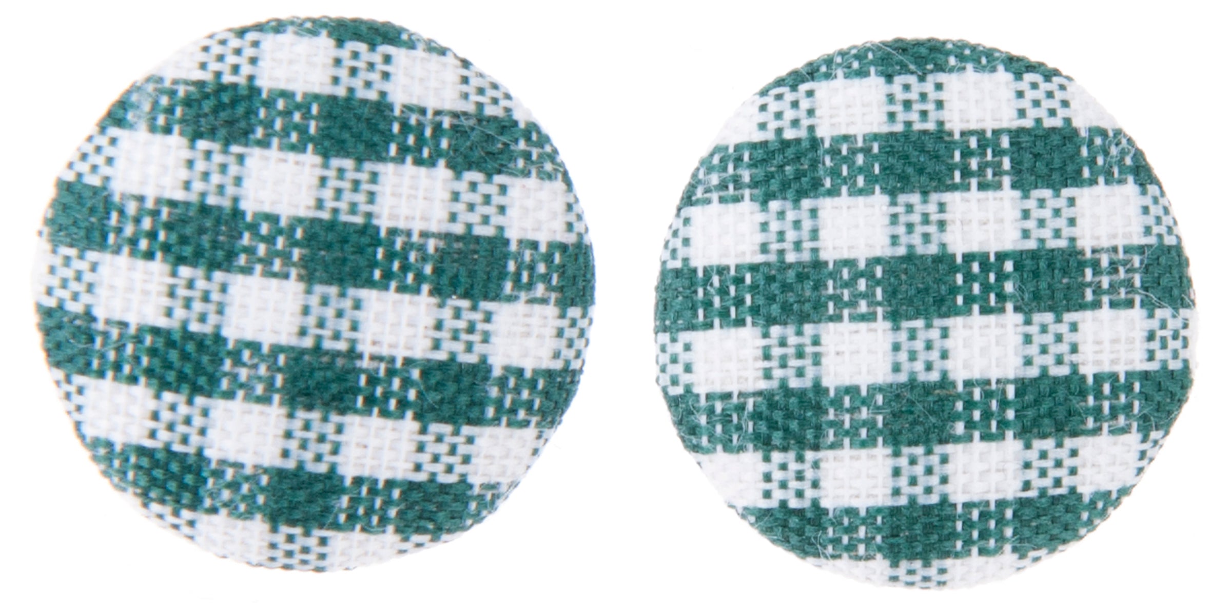 Killer_Kirsche_LEWELYN_Vintage_GINGHAM_Karo_Retro_Button_OHRSTECKERdg-1