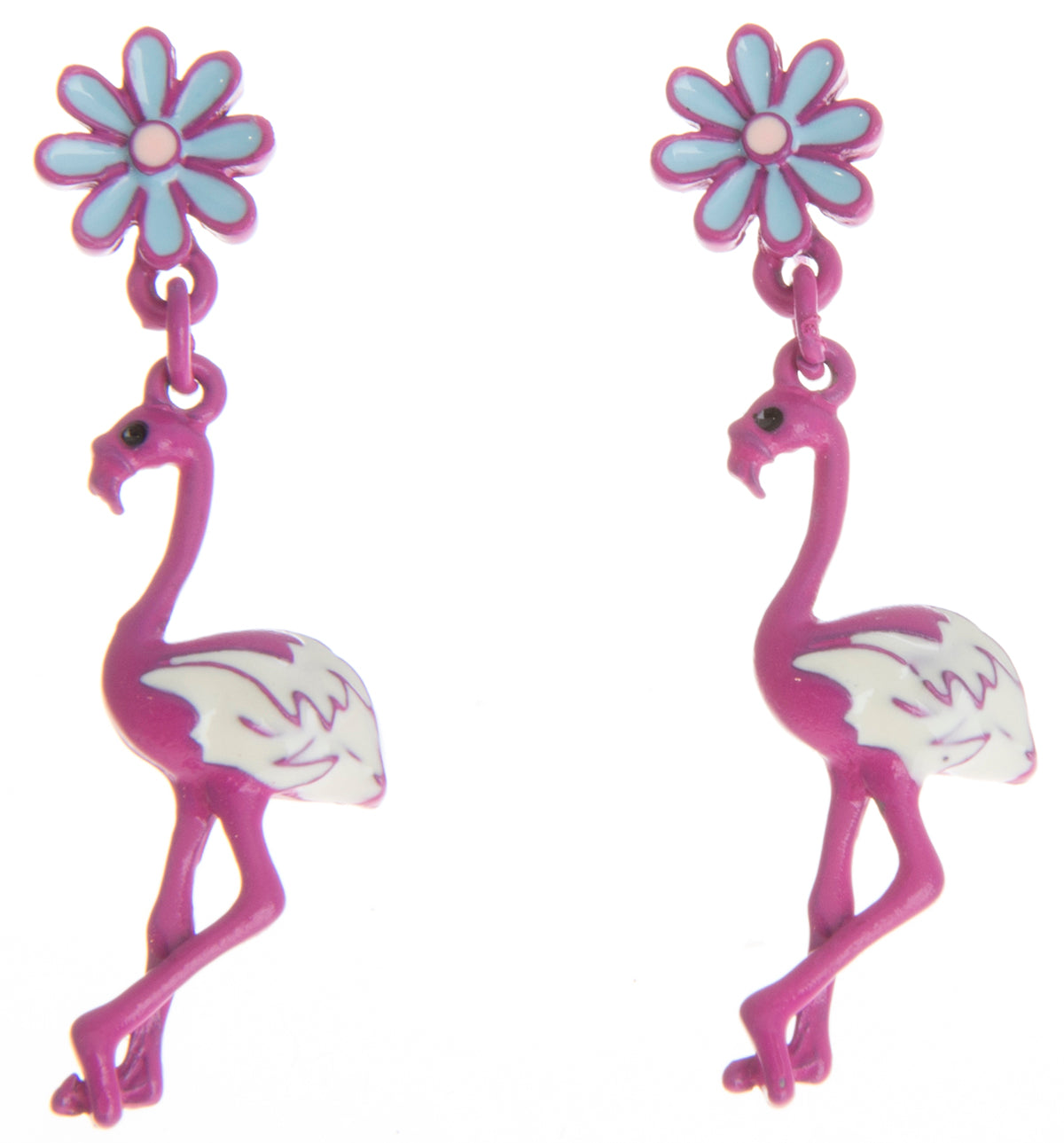 Killer_Kirsche_NICOLIN_Daisy_Floral_FLAMINGO_Vintage_OHRSTECKER-11s2ZaVnybK6JD