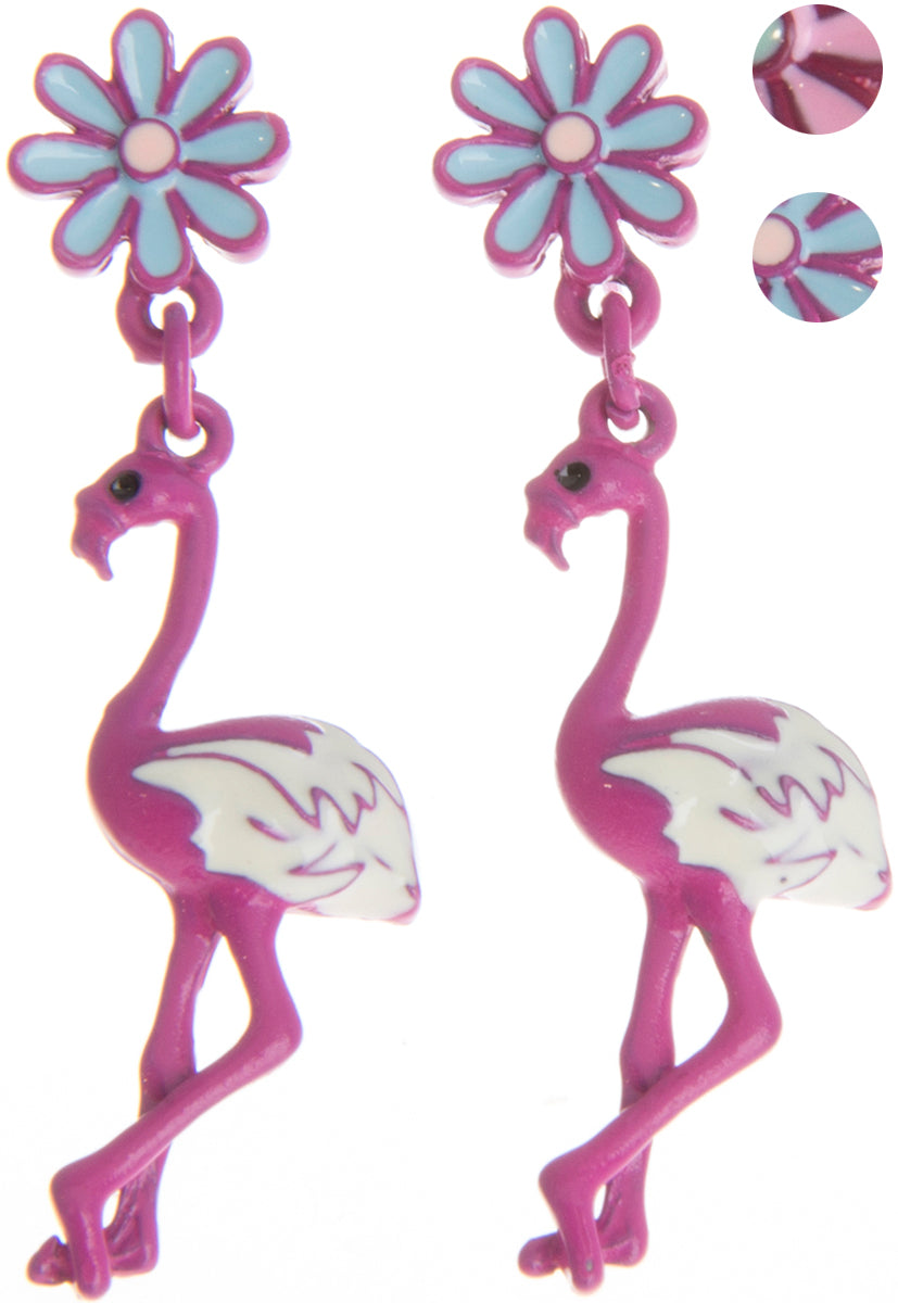 Killer_Kirsche_NICOLIN_Daisy_Floral_FLAMINGO_Vintage_OHRSTECKER_Galeriebild6M8qkELl4QbY9