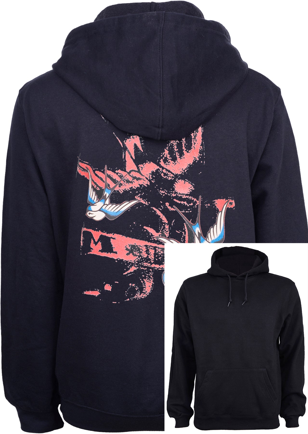 Killer_Kirsche_OLDSCHOOL_Swallow_MOM_Schwalben_Tattoo_MEN_HOODED_kapuzenpullover_Motiv_Hinten_hauptbild
