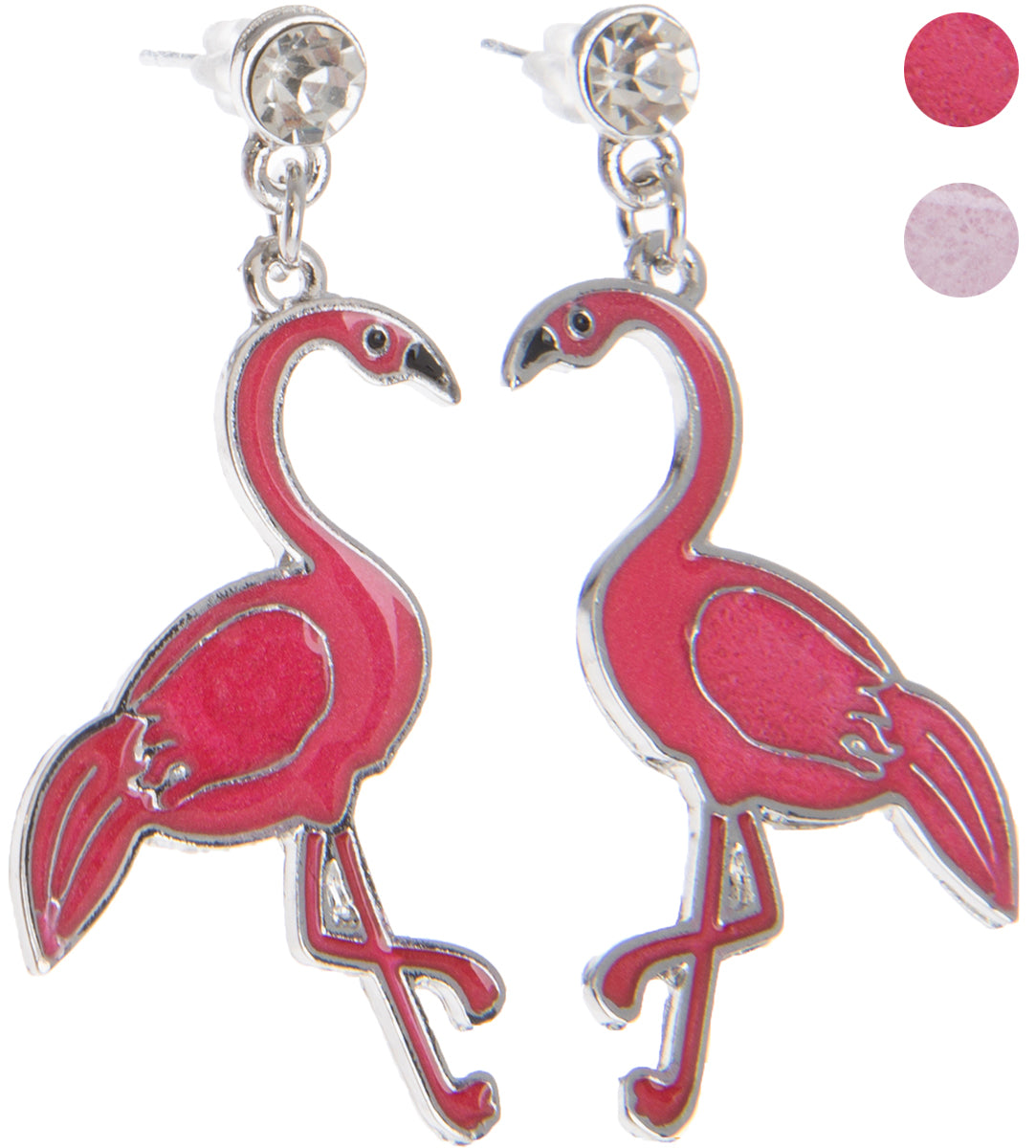 Killer_Kirsche_PIEKE_Glitzerstein_FLAMINGO_Vintage_OHRSTECKER_Galerie