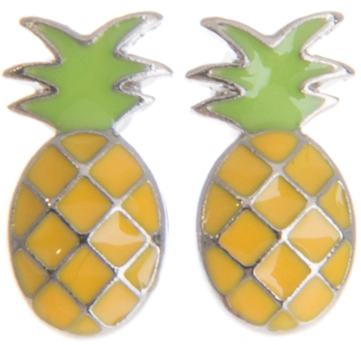 Killer_Kirsche_PINEAPPLE_Vintage_Tropical_ANANAS_Retro_OHRSTECKER-1