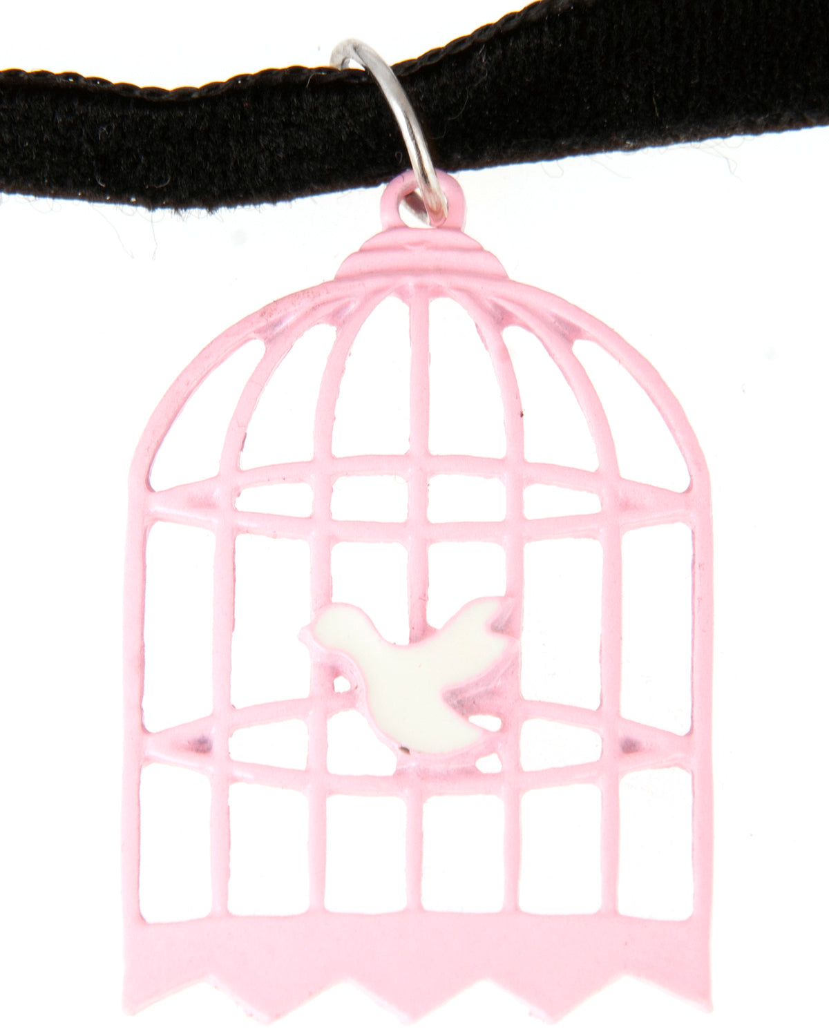 Killer_Kirsche_PINK_BIRDCAGE_Vogelkaefig_VINTAGE_Halsband_Retro_CHOKER-2
