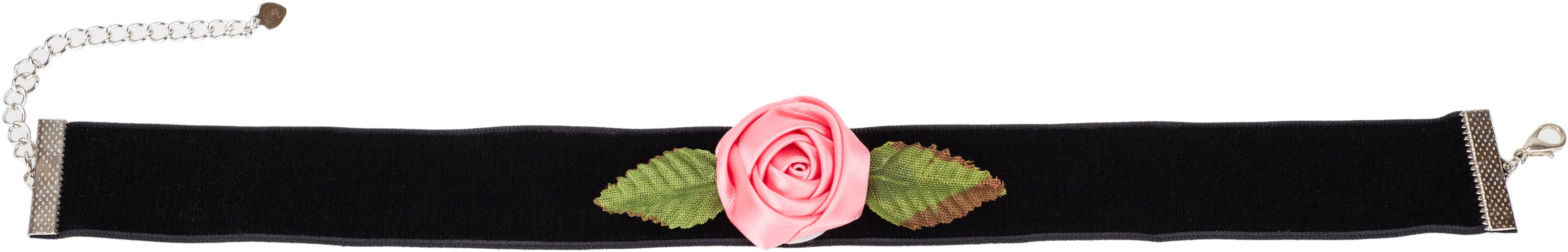 Killer_Kirsche_RIBANA_Velvet_Flower_ROSE_Bluete_Halsband_CHOKER-06