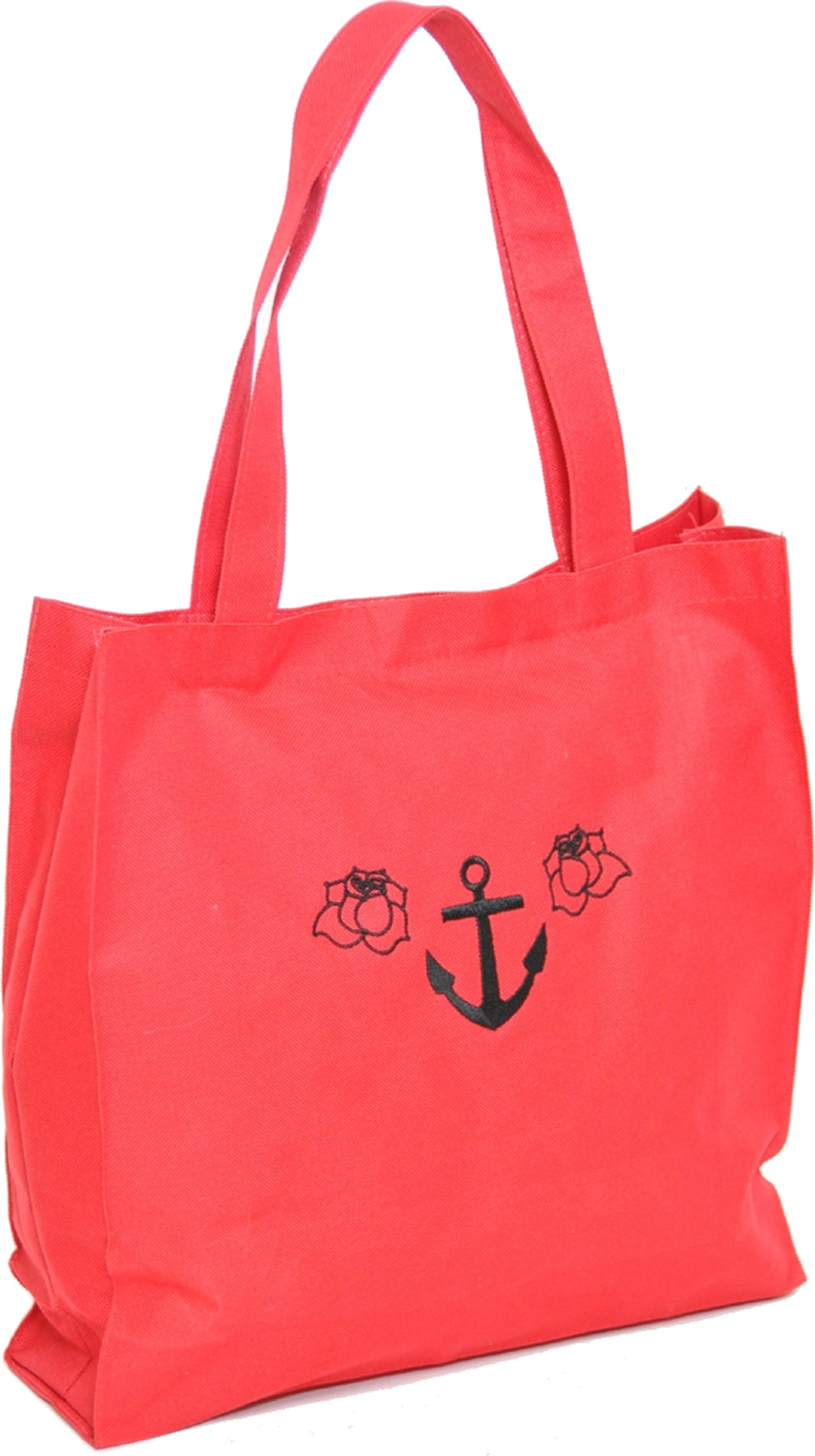 Killer_Kirsche_ROSES_ANCHOR_Sailor_ANKER_Shopper_HENKELTASCHE_-_Rot