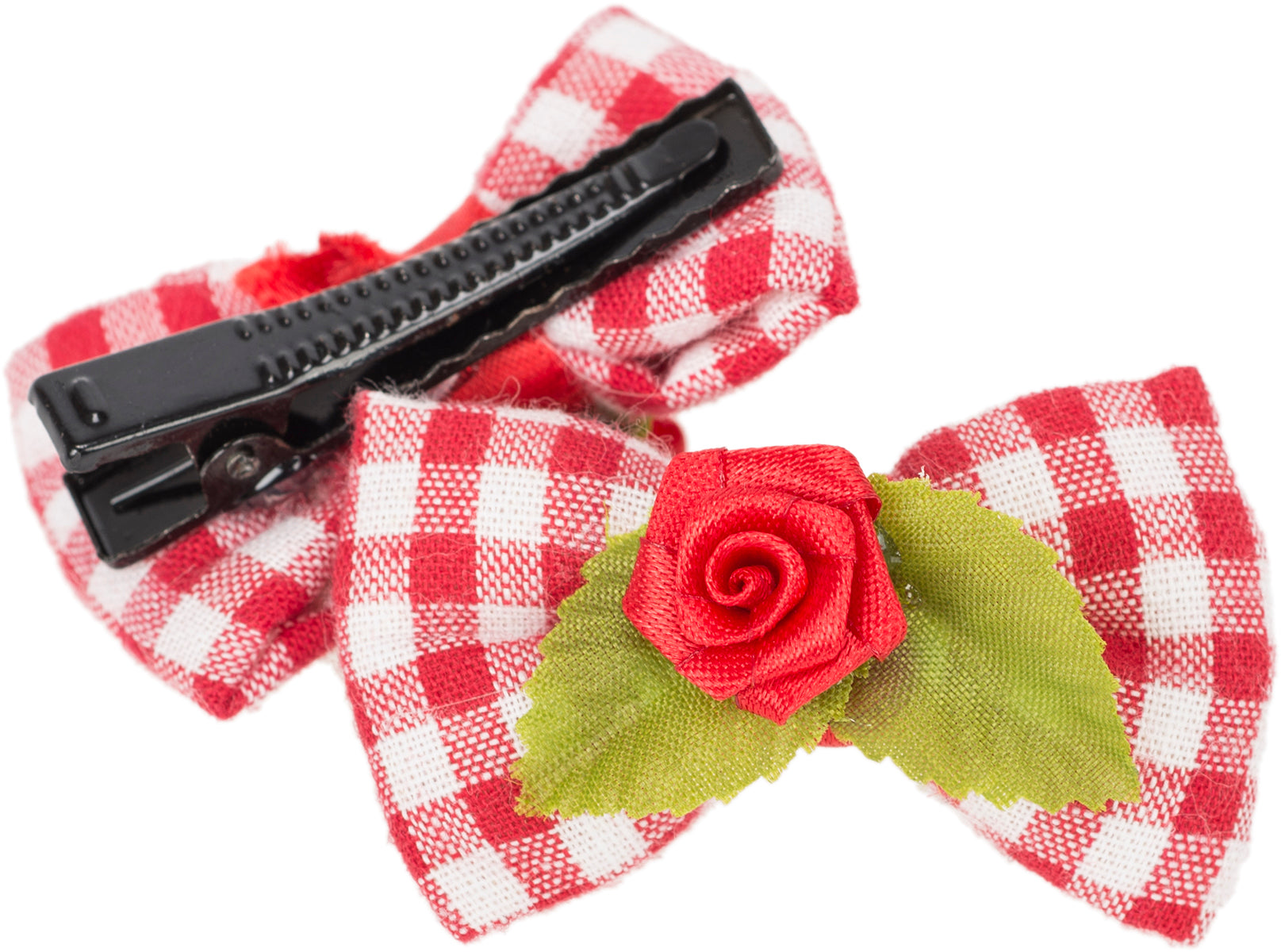 Killer_Kirsche_SABRINA_Pepita_ROSE_Bow_Schleifen_HAARSPANGEN-2qPi7cCXoTA3pz