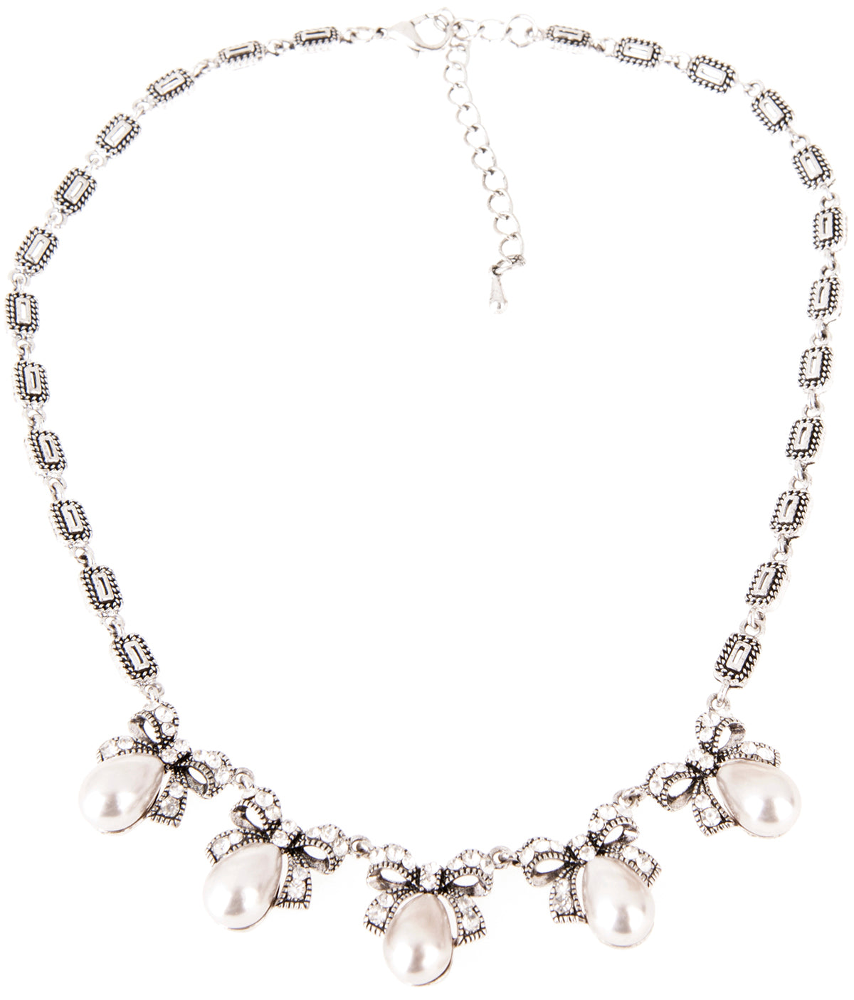 Killer_Kirsche_SCHLEIFEN_Glitzertsein_Vintage_PEARLS_Retro_HALSKETTE-1