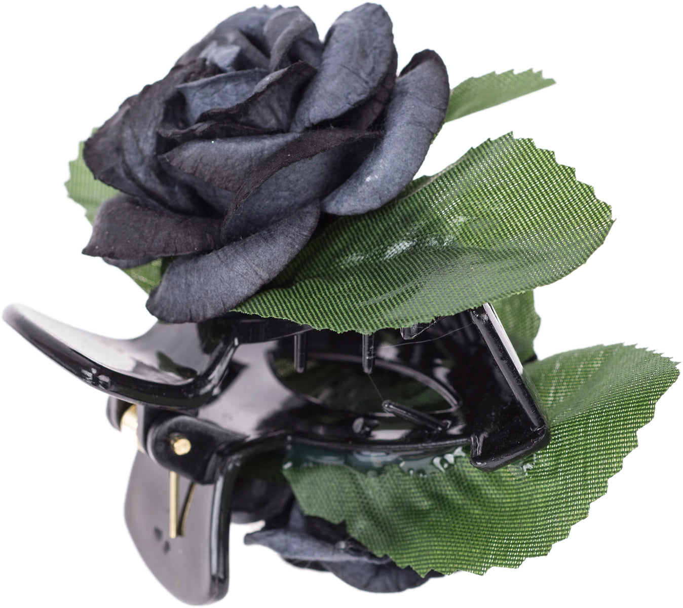 Killer_Kirsche_SUSETTE_Floral_BLACK_ROSE_Blueten_Haarklammer_SPANGE-3