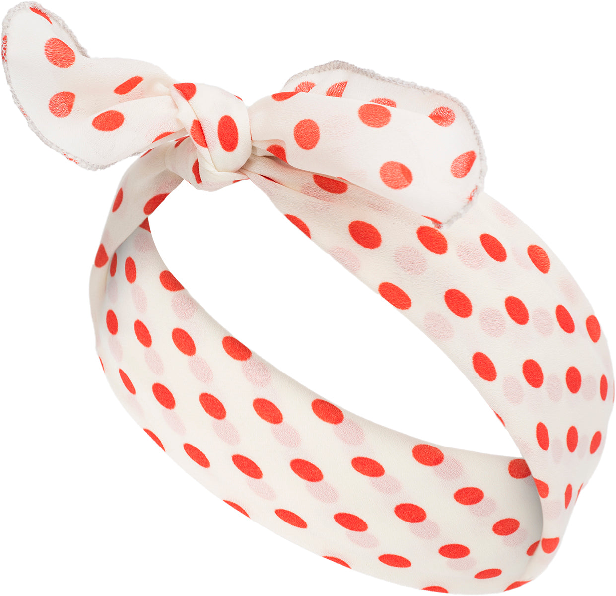 Killer_Kirsche_TAMINA_Punkte_POLKA_DOT_Chiffon_BANDANA_Haarband-3