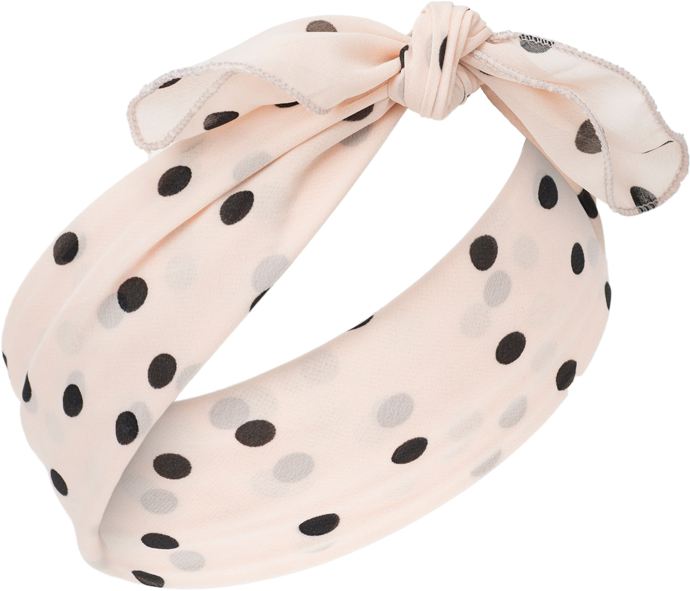 Killer_Kirsche_THALITA_Punkte_POLKA_DOT_Chiffon_BANDANA_Haarband-2