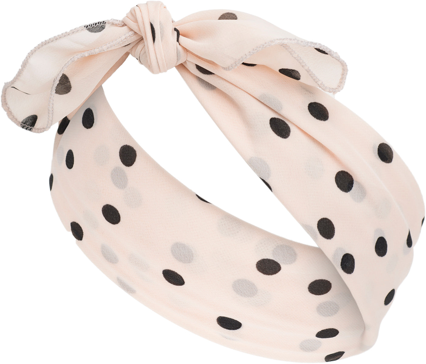 Killer_Kirsche_THALITA_Punkte_POLKA_DOT_Chiffon_BANDANA_Haarband-3