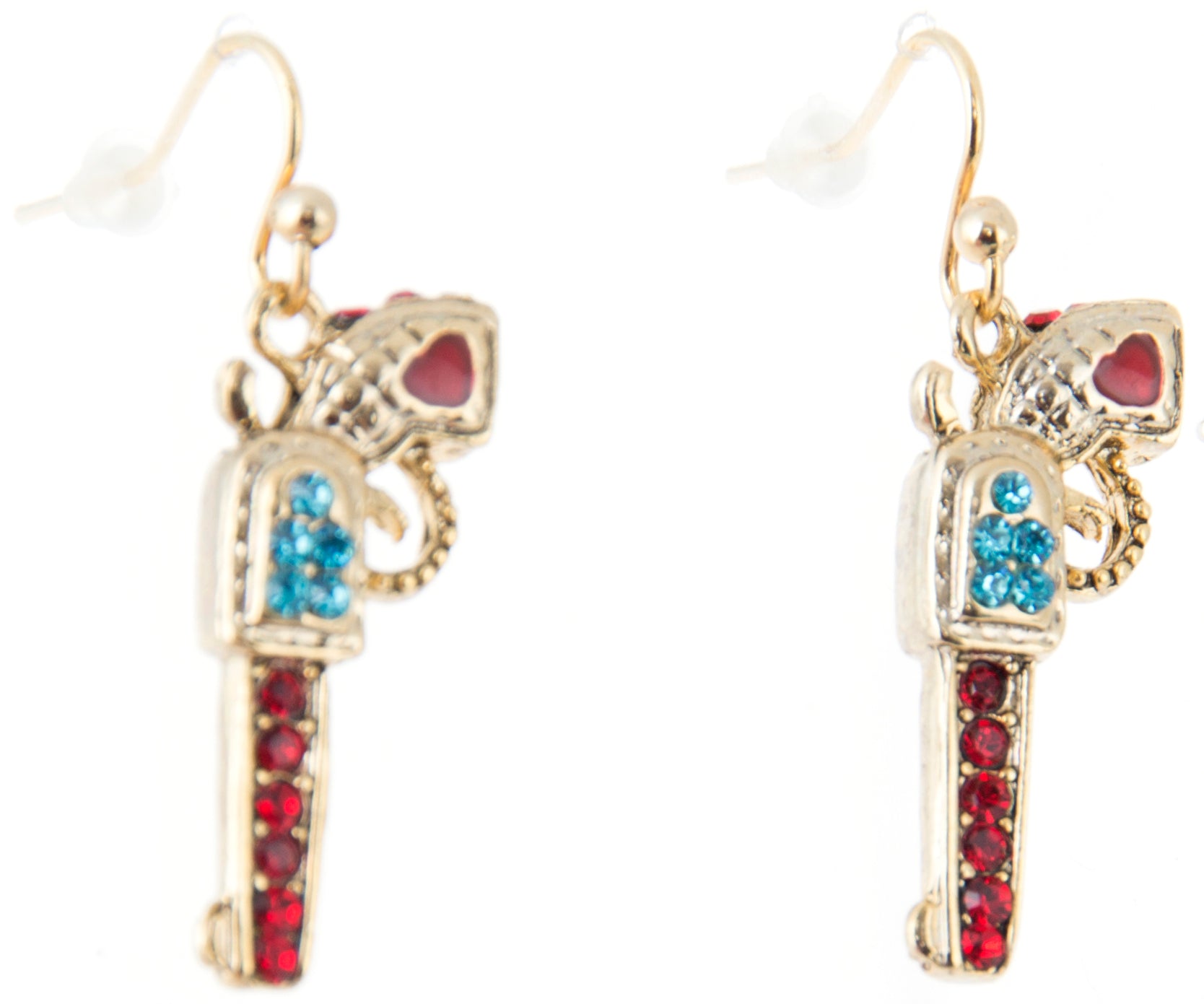 Killer_Kirsche_Vintage_REVOLVER_Gun_Glitzersteinchen_OHRHaeNGER-3