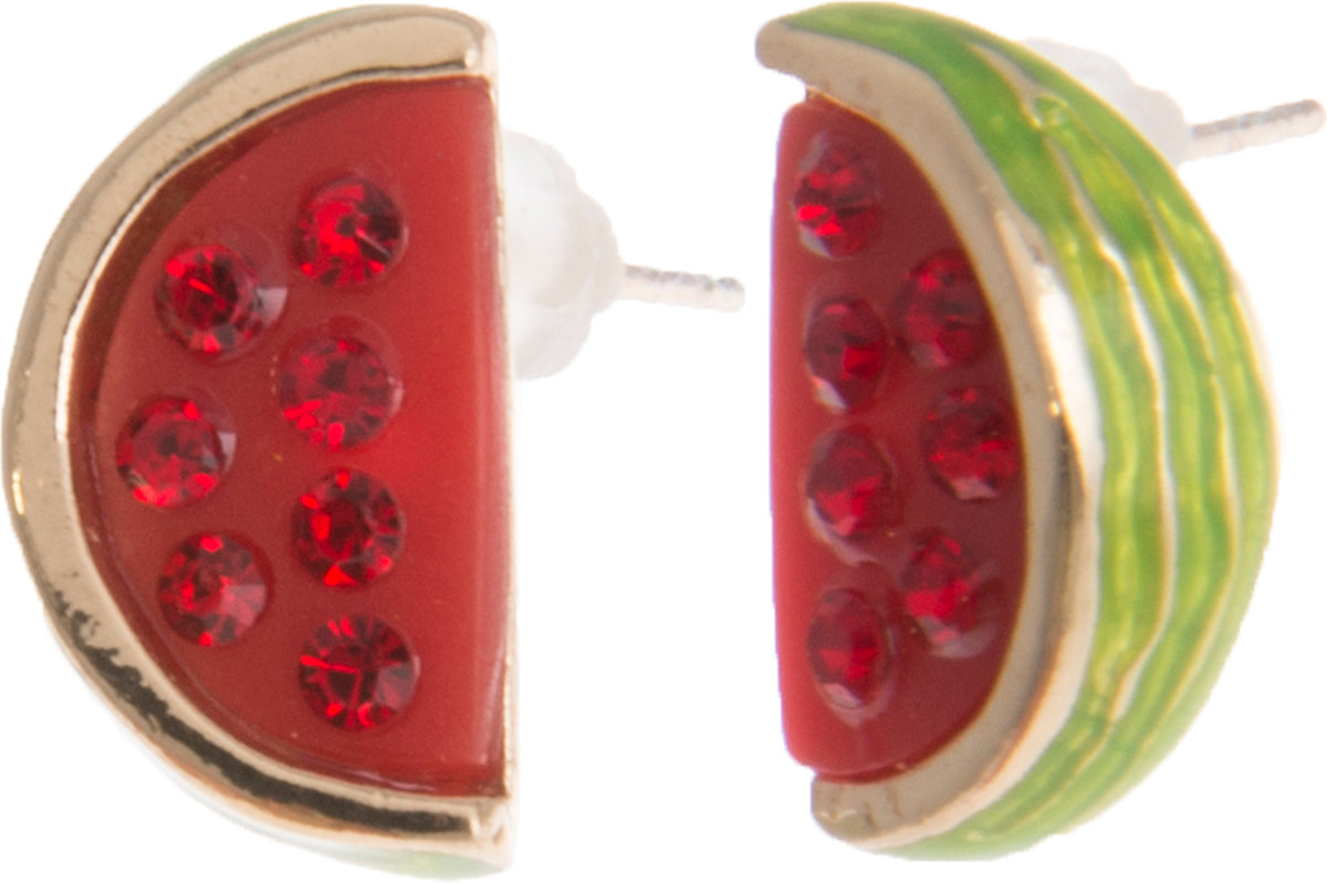 Killer_Kirsche_WASSERMELONE_Glitzerstein_Watermelon_OHRSTECKER-2