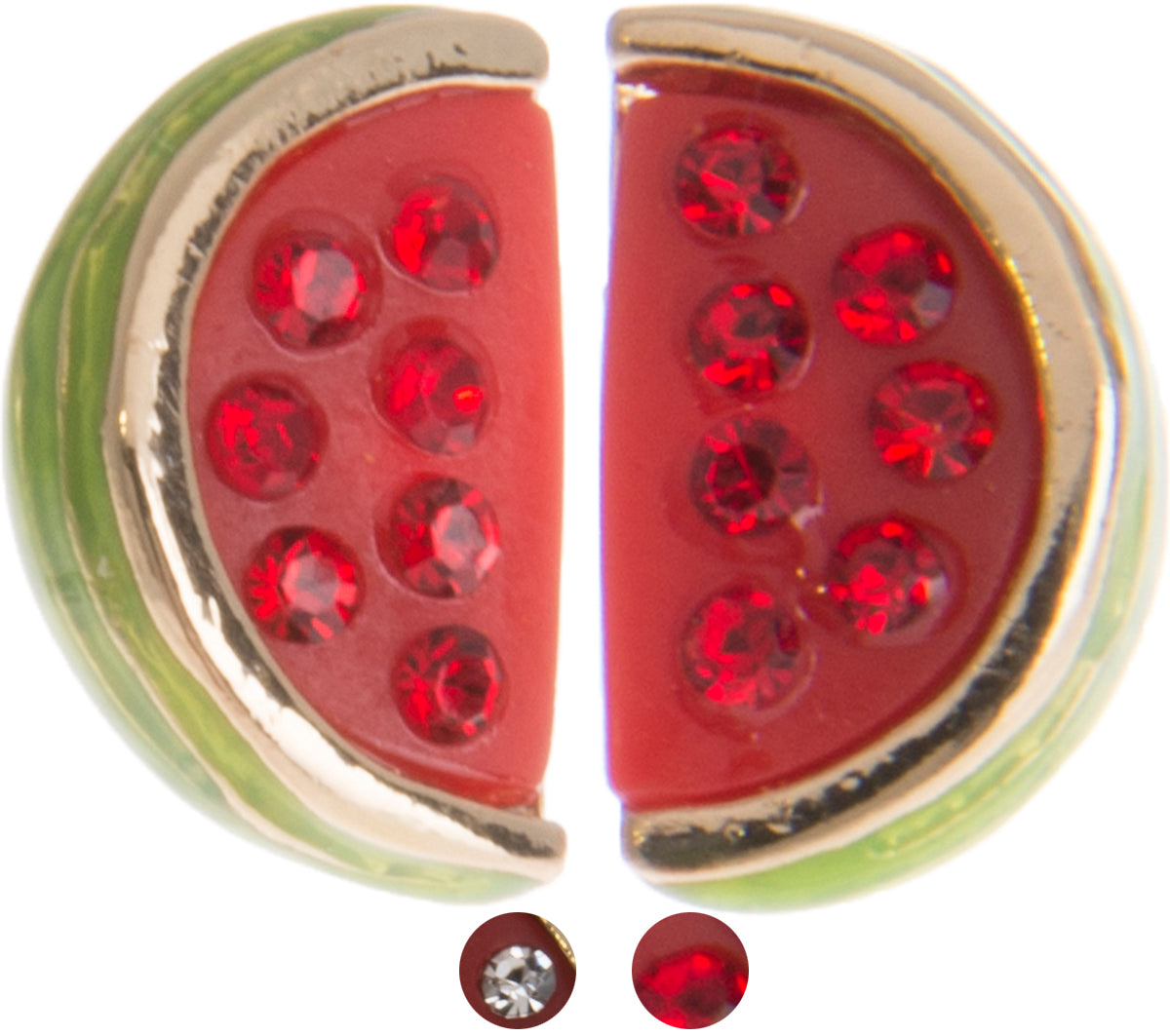 Killer_Kirsche_WASSERMELONE_Glitzerstein_Watermelon_OHRSTECKER_GalerievToZAShDRjtEo