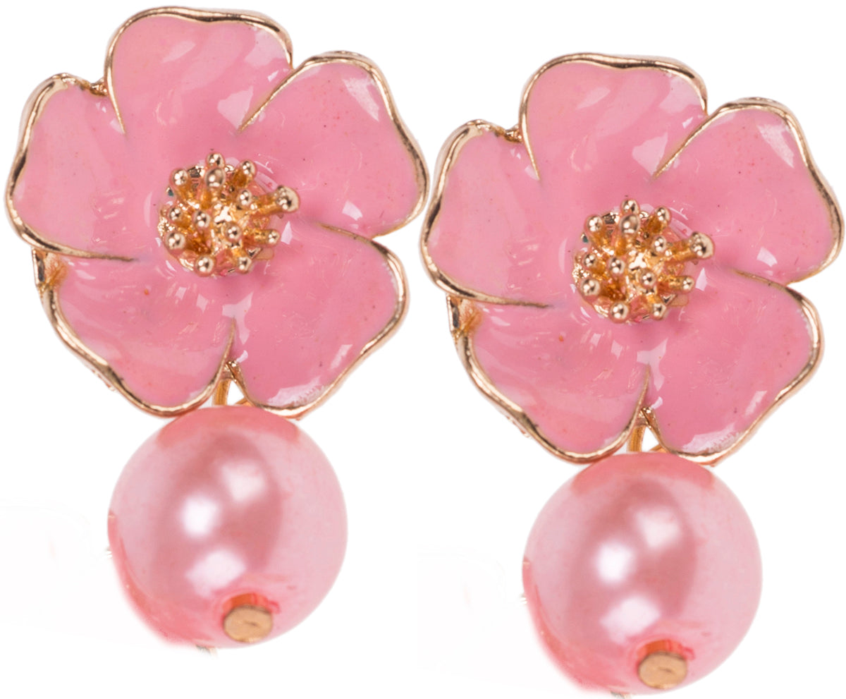 Killer_Kirsche_ZAIDE_Vintage_BLUMEN_PEARL_Flower_Perlen_OHRSTECKER_rosa_killer_kirscheVY4OCuR8uwxcr