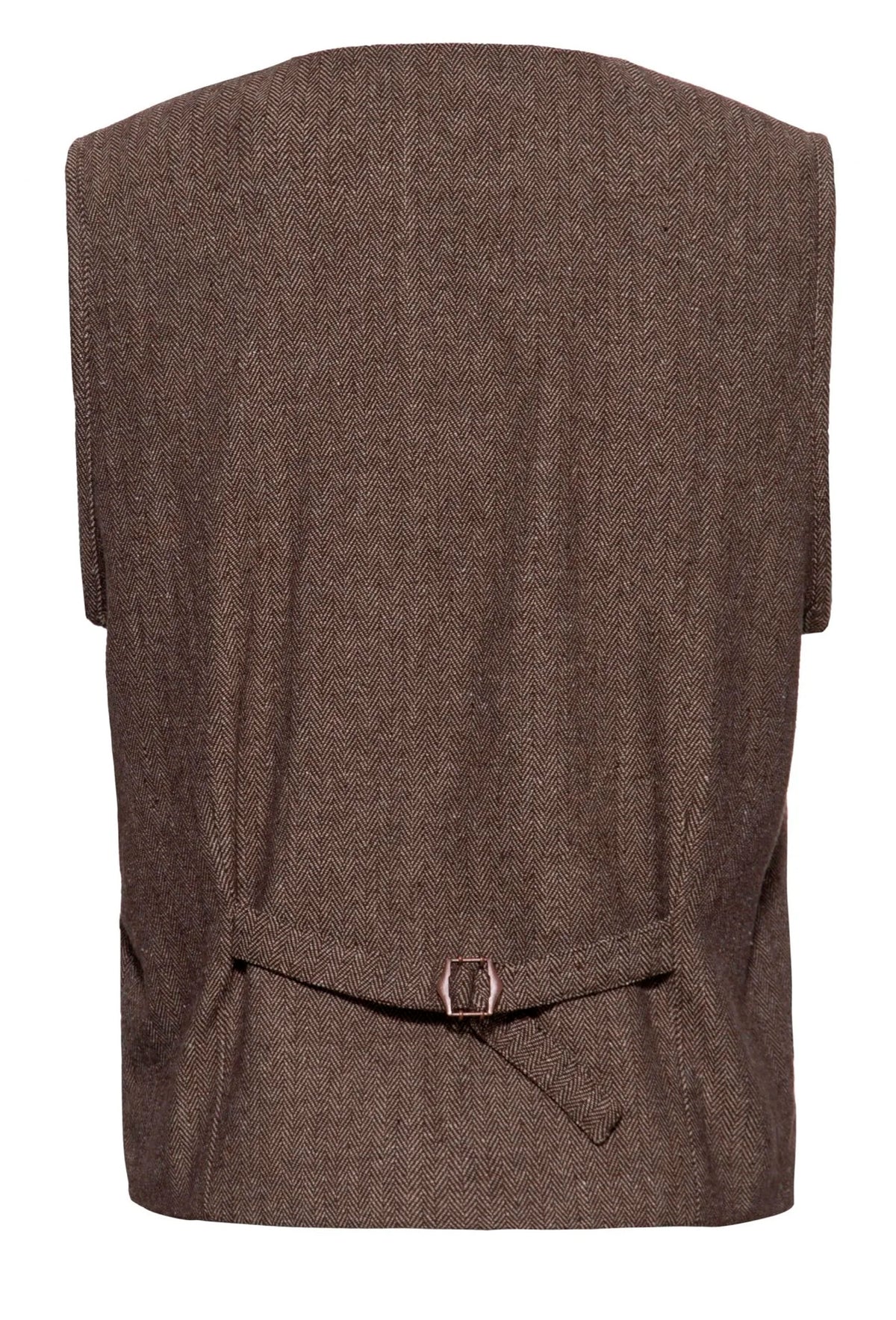 King Kerosin «Herringbone Classic» Vintage Retro Herren Fischgratmuster Oldschool Weste