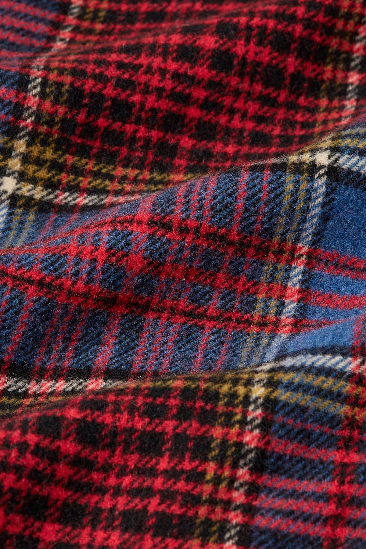 King Louie «Arizona Banda» Vintage Retro Teddykragen Check Karo Jacke