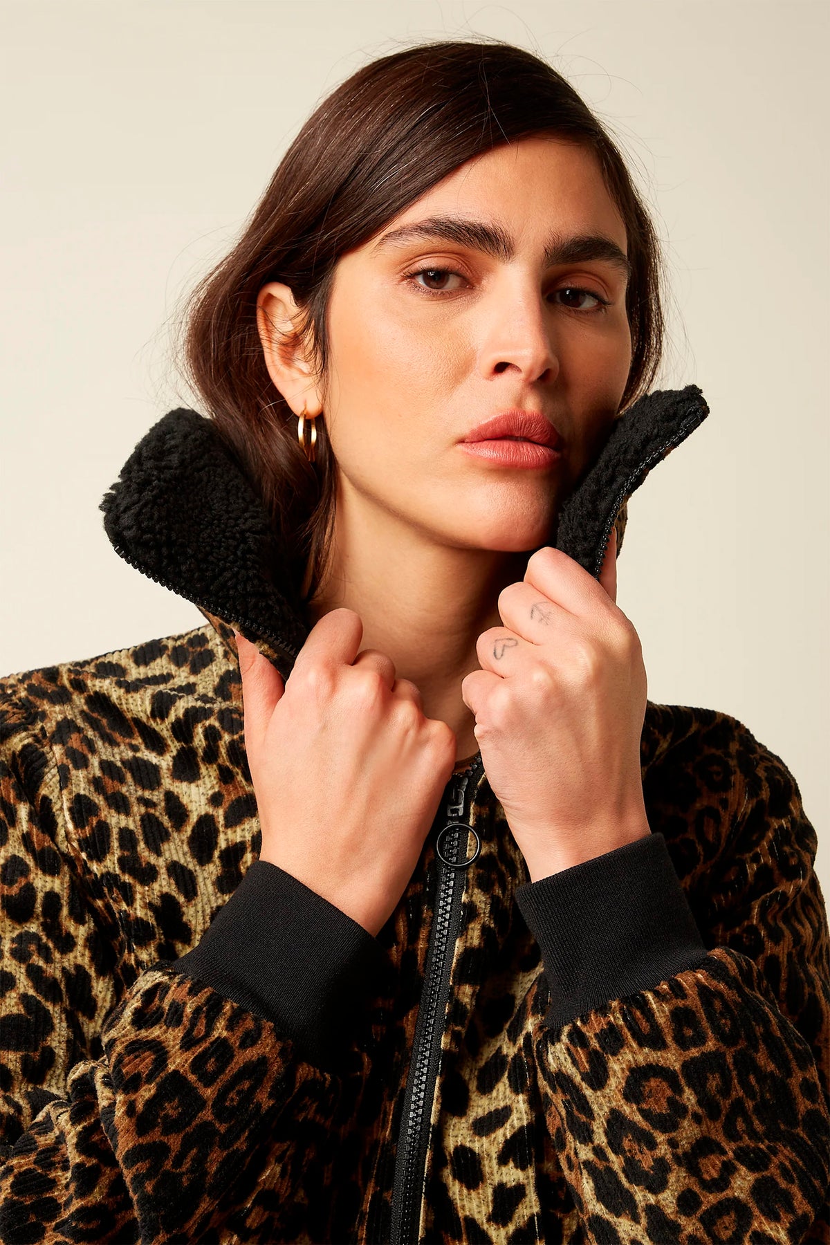 King Louie «Arizona Fargo» Vintage Leo Cord Retro Teddykragen Jacke