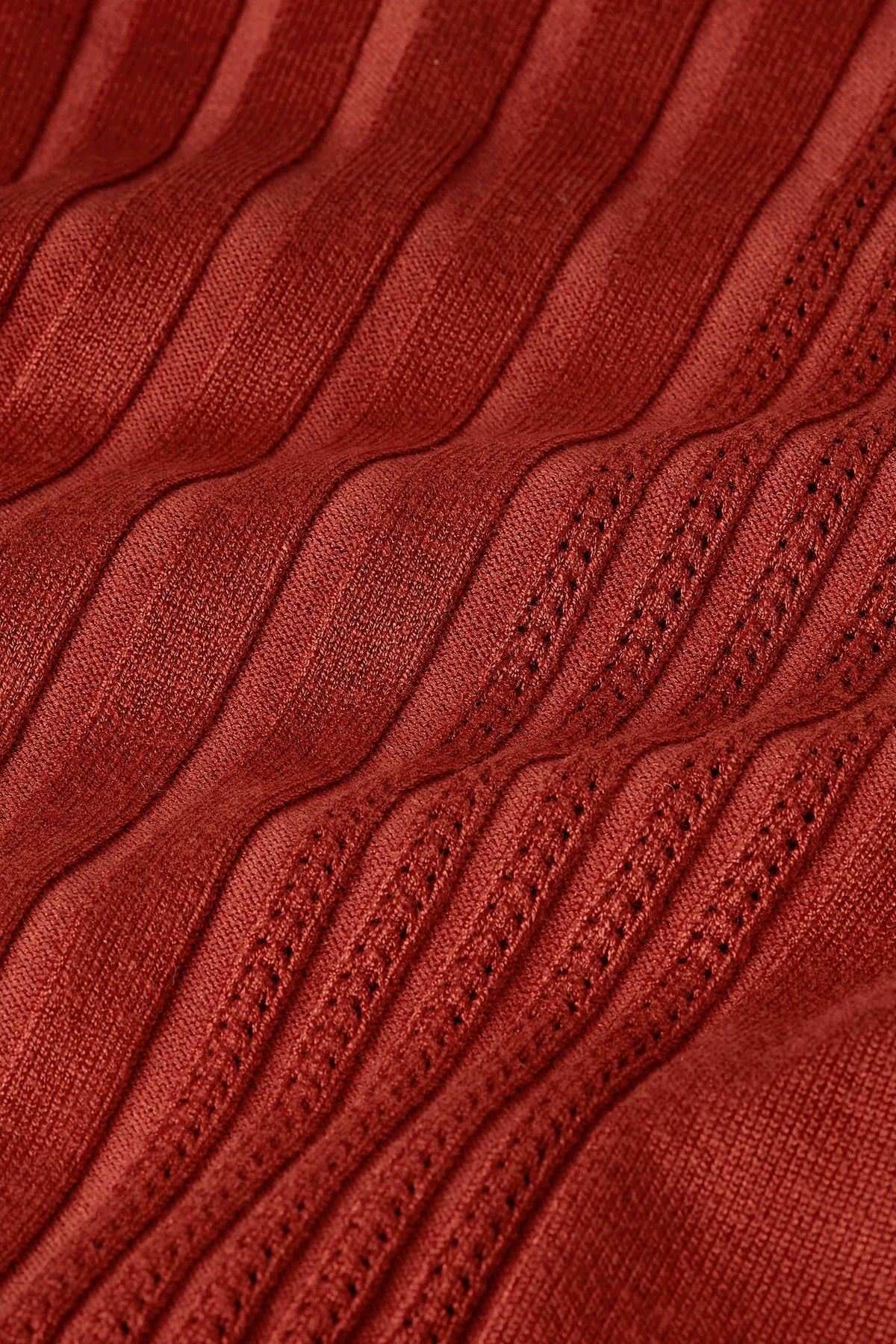King Louie «Sofie Match» Vintage Knit Retro Cardigan / Strickjacke - Spicy Brown