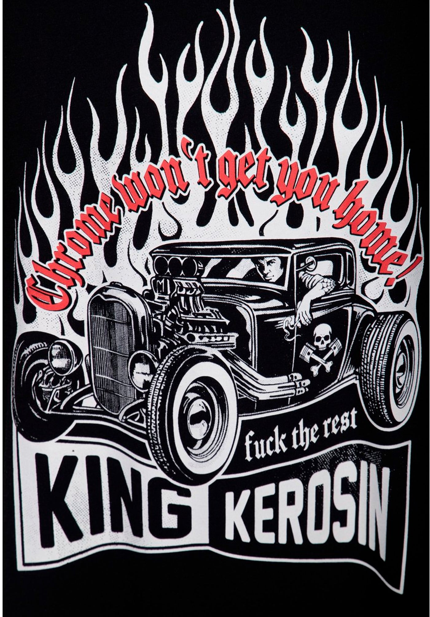 King_Kerosin_CHROME_Wont_Get_You_Home_Retro_Custom_Style_Motiv_T-SHIRT_Oberteil_-_Schwarz-2