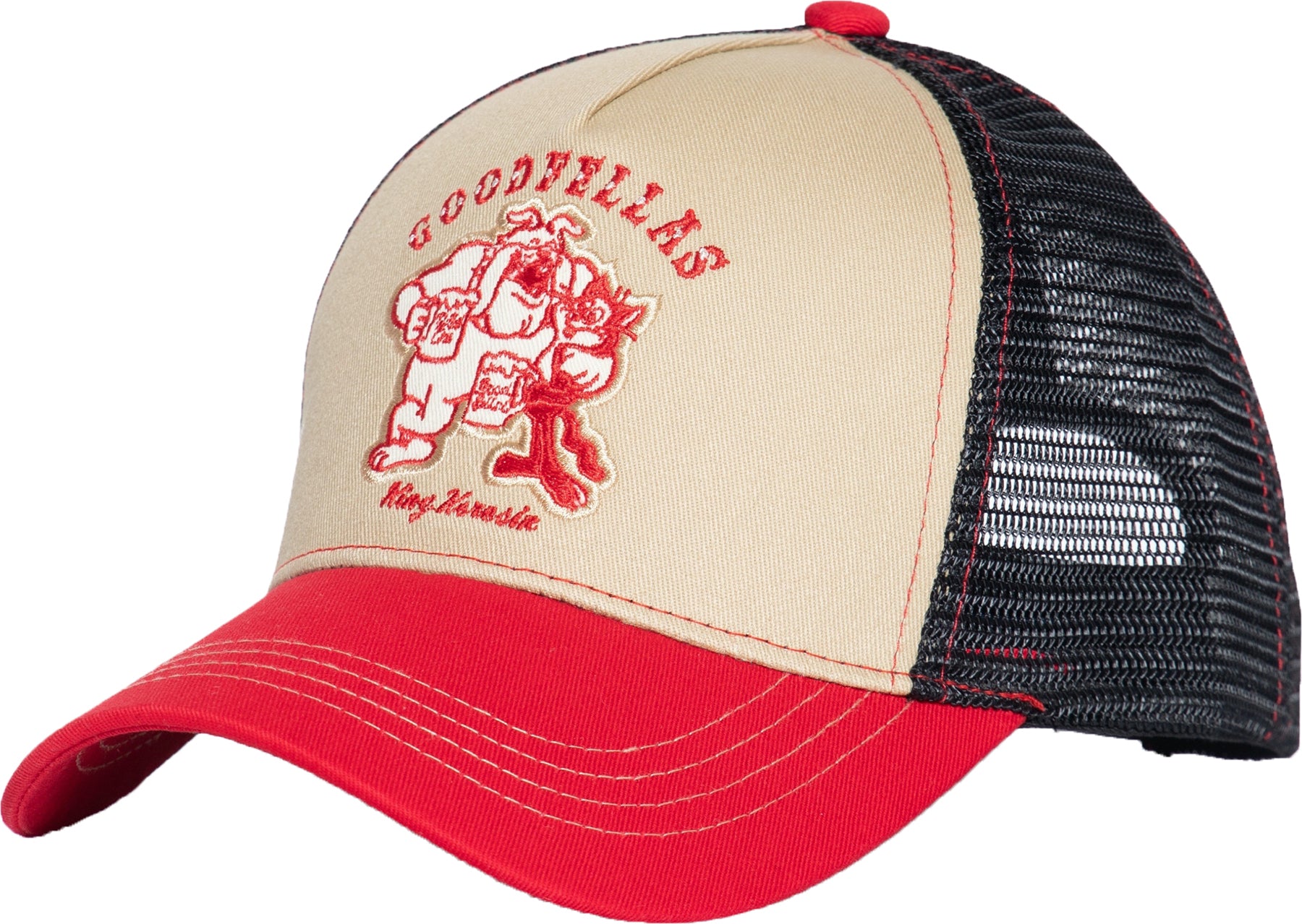 King_Kerosin_GOODFELLAS_EMBROIDERY_Retro_Stickerei_Snapback_Mesh_TRUCKER_CAP_Killer_Kirsche-1