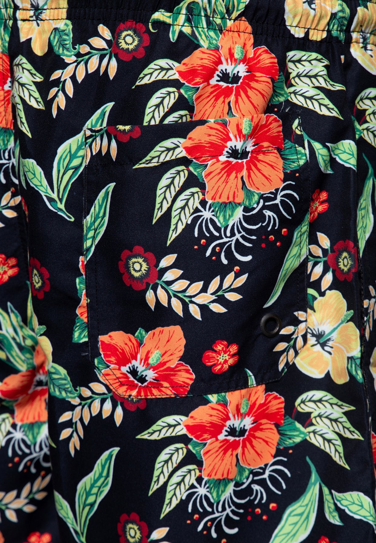 King_Kerosin_HAWAII_PRINT_Tropical_FLOWERS_Hula_Girls_BATH_SHORTS_Kurze_Badehose_-_Schwarz_killer_kirsche_28yXd3sxf6lH8e