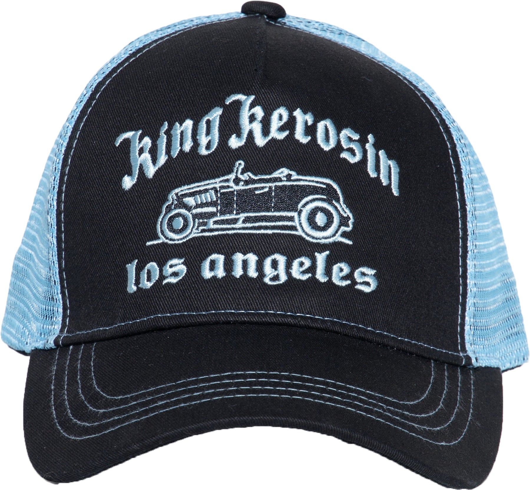 King_Kerosin_LOS_ANGELES_Muscle_Car_EMBROIDERY_Snapback_Mesh_TRUCKER_CAP_Killer_Kirsche-2