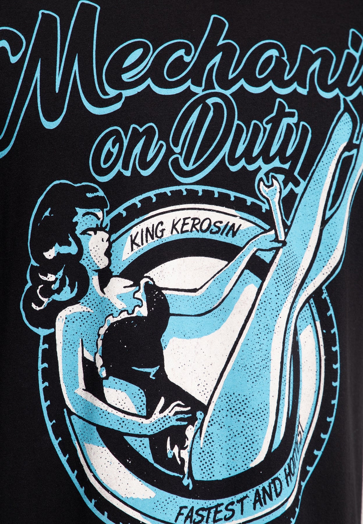 King_Kerosin_MECHANIC_ON_DUTY_BACKPRINT_Kurzarm_T-SHIRT_Oberteil_-_Schwarz_killer_kirsche_2_-2