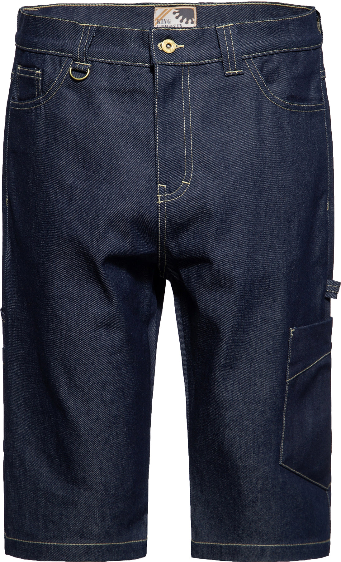 King_Kerosin_WORKWEAR_Oldschool_REGULAR_FIT_Denim_JEANS_SHORTS_Kurze_Hose_Killer_Kirsche-1ziVogoFEa2tup