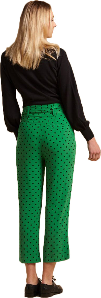 King_Louie_AVAH_Polka_Dot_PUNKTE_High_Waist_PABLO_PANTS_Hose_Gruen-2gFcFYtQq1jFLK