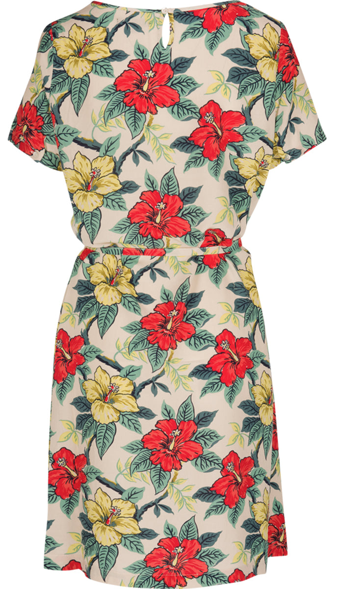 King_Louie_BILLIE_Vintage_Tropical_HIBISCUS_Blumen_LAMBADA_Dress_KLEID-2