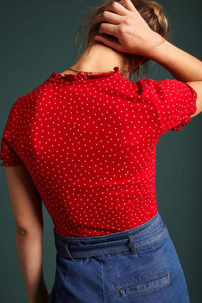 King_Louie_CELIA_Vintage_LITTLE_DOTS_Punkte_Rueschen_BLOUSE_Bluse-3
