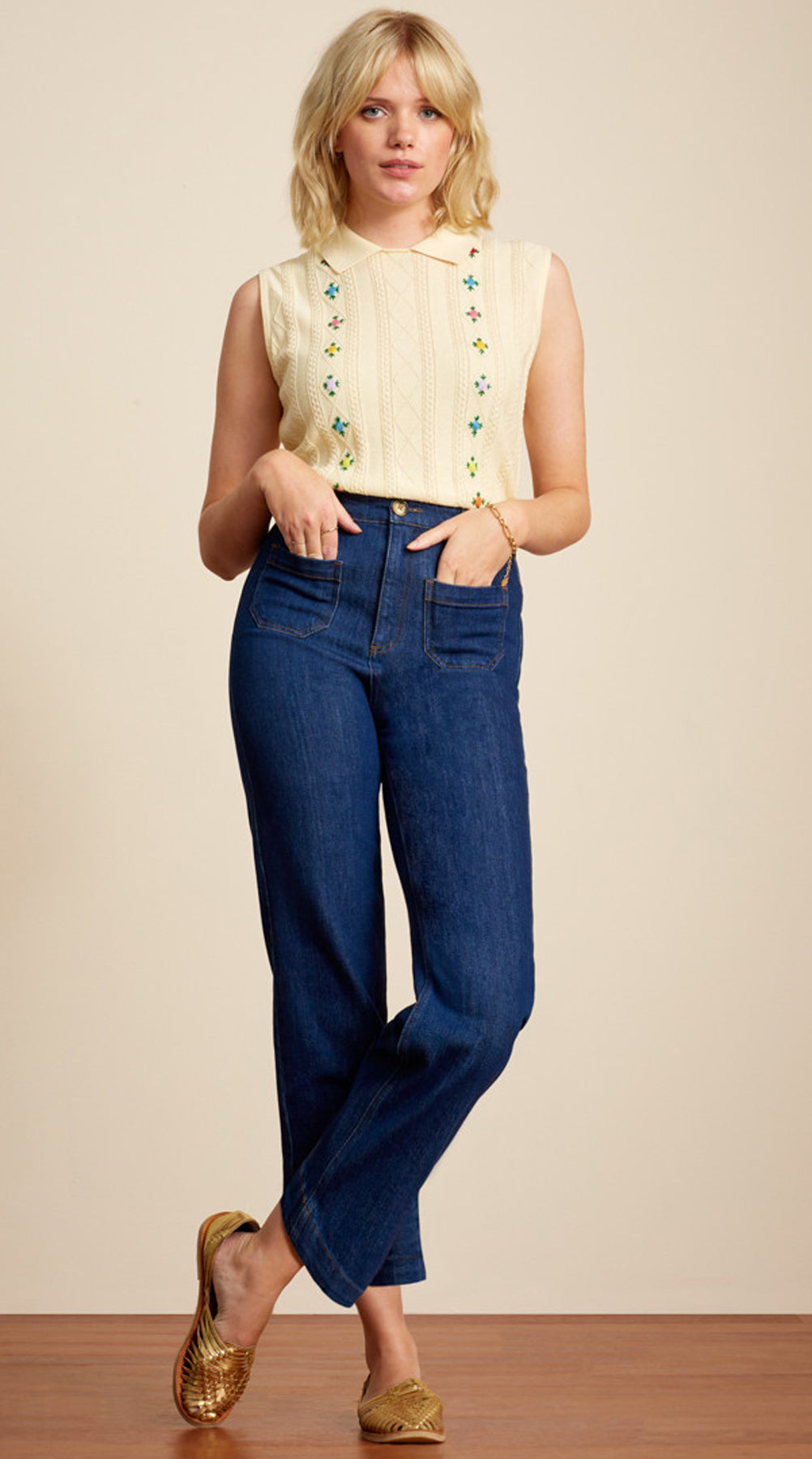 King_Louie_Collar_Retro_Orchid_FLOWERS_Blumen_Strick_SHIRT_Oberteil_TOP_killer_kirsche_3