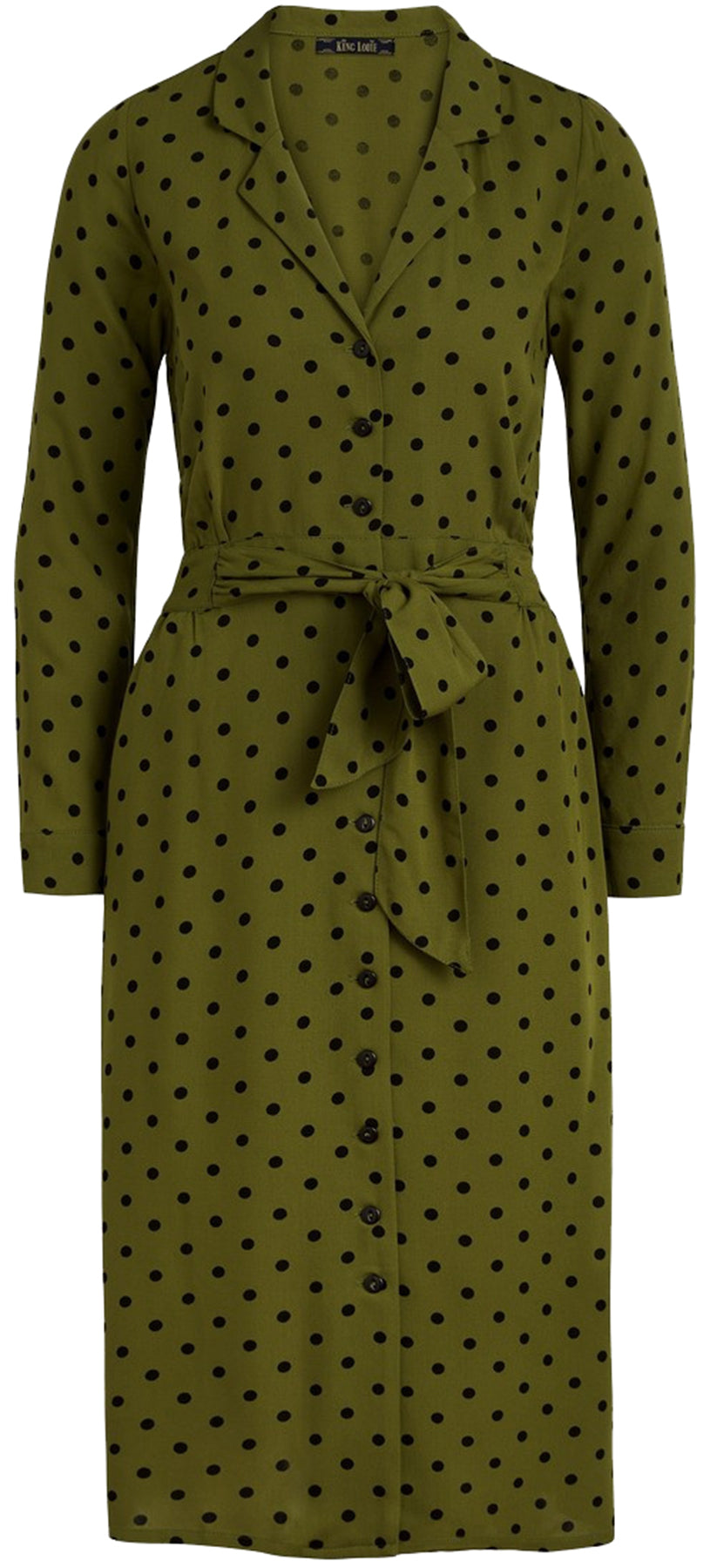 King_Louie_DAISY_PABLO_Polka_Dots_PUNKTE_Langarm_HEMDBLUSENKLEID_killer_kirsche_1rOpQGVbx4quWo