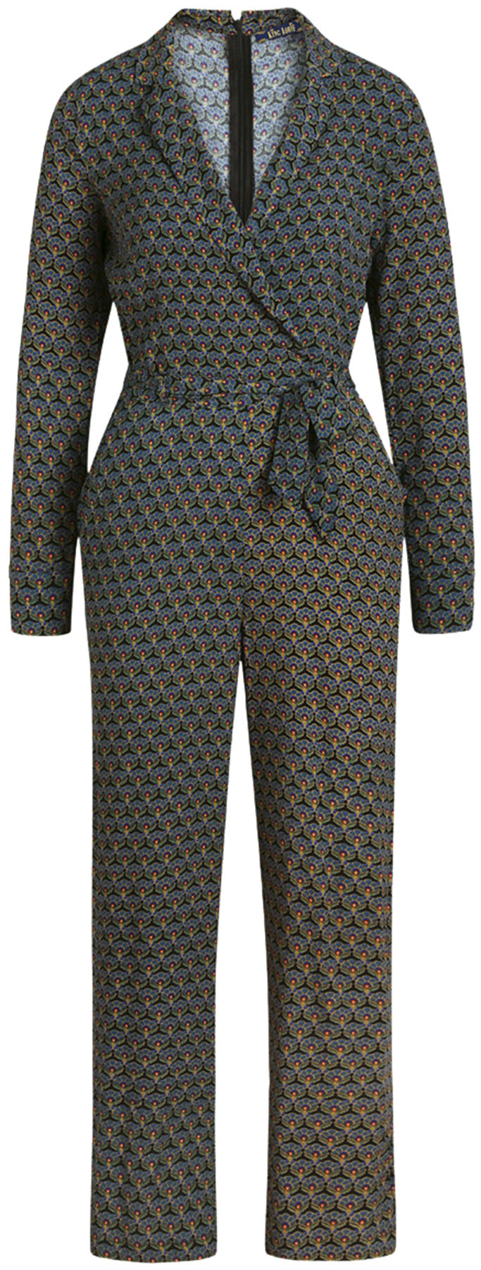 King_Louie_Doris_Jumpsuit_Muffin_Vintage_RODEO_Straight_Fit_BUTTONED_JUMPSUIT_Overall_Navy_killer_kirsche_1