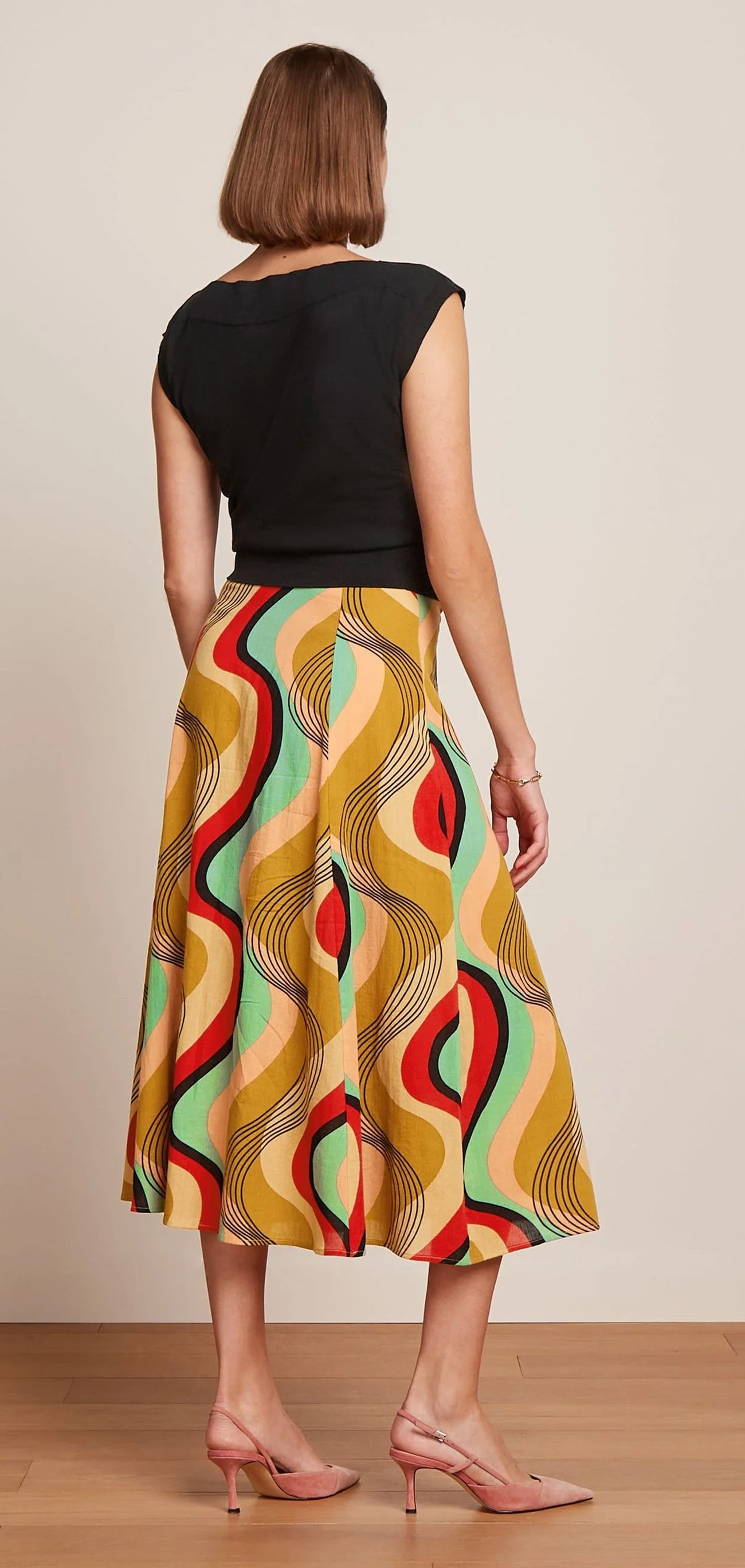 King_Louie_ERIN_TOP_CLUB_Vintage_U-BOOT_Kurzarm_Strick_SHIRT_Oberteil_-_Schwarz-3