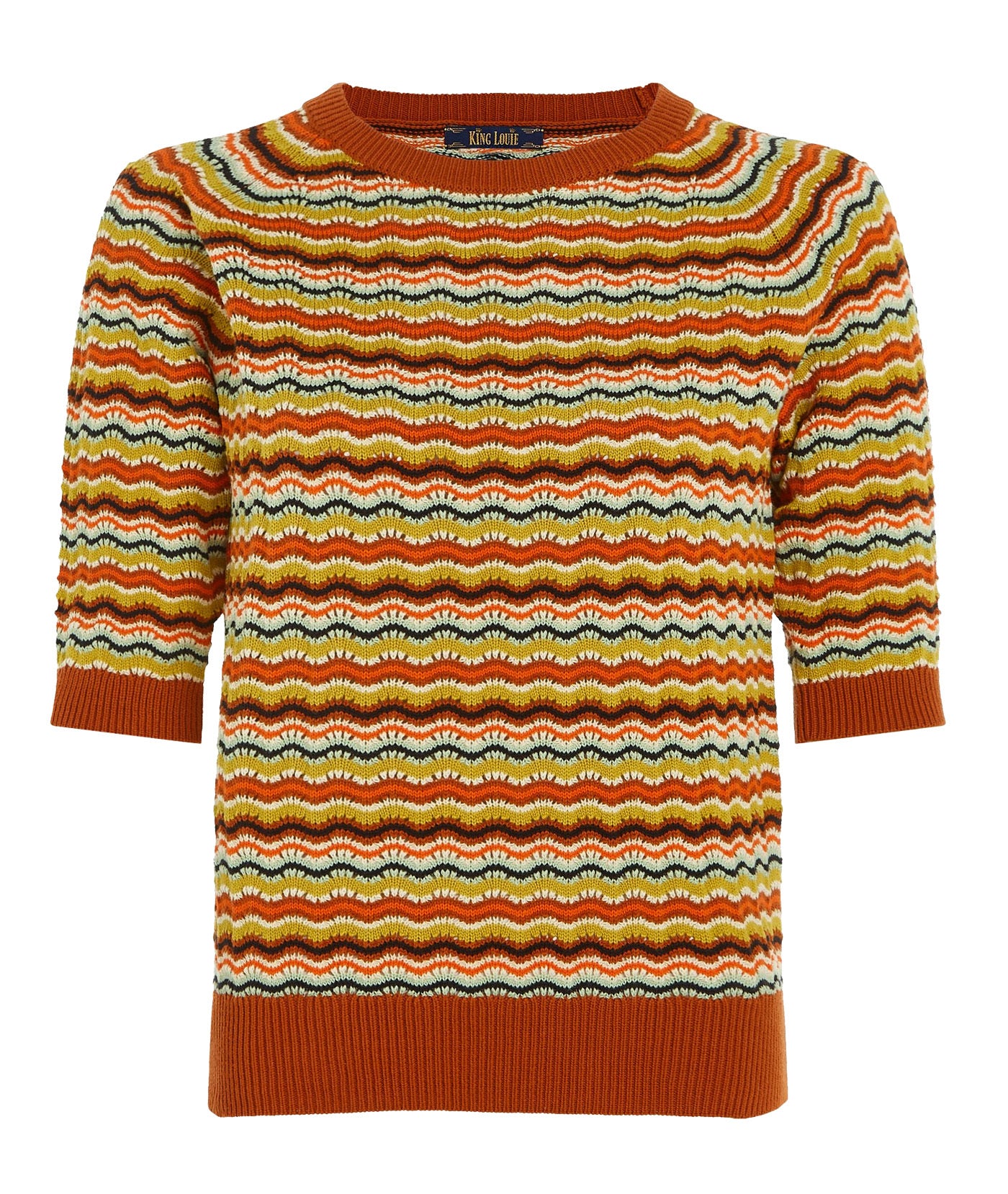 King_Louie_FAYE_SURFBIRD_Vintage_AJOUR_Lochmuster_Kurzarm_STRICK_SHIRT__Umbre-2
