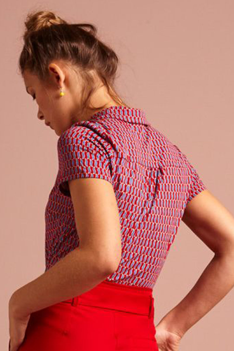 King_Louie_FRIULI_Vintage_PETER_PAN_KRAGEN_Kurzarm_Retro_BLOUSE_Bluse-34GK2Mghb3YYaK