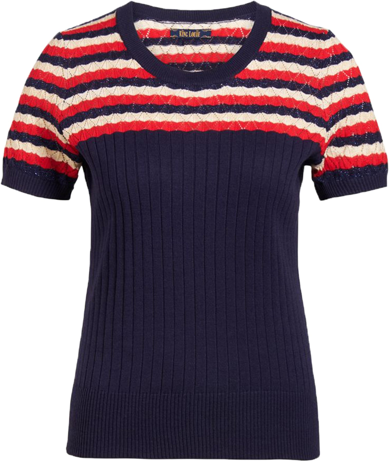 King_Louie_GIGGI_BIARRITZ_Vintage_Stripe_STREIFEN_Feinstrick_Shirt_TOP_Oberteil_killer_kirsche