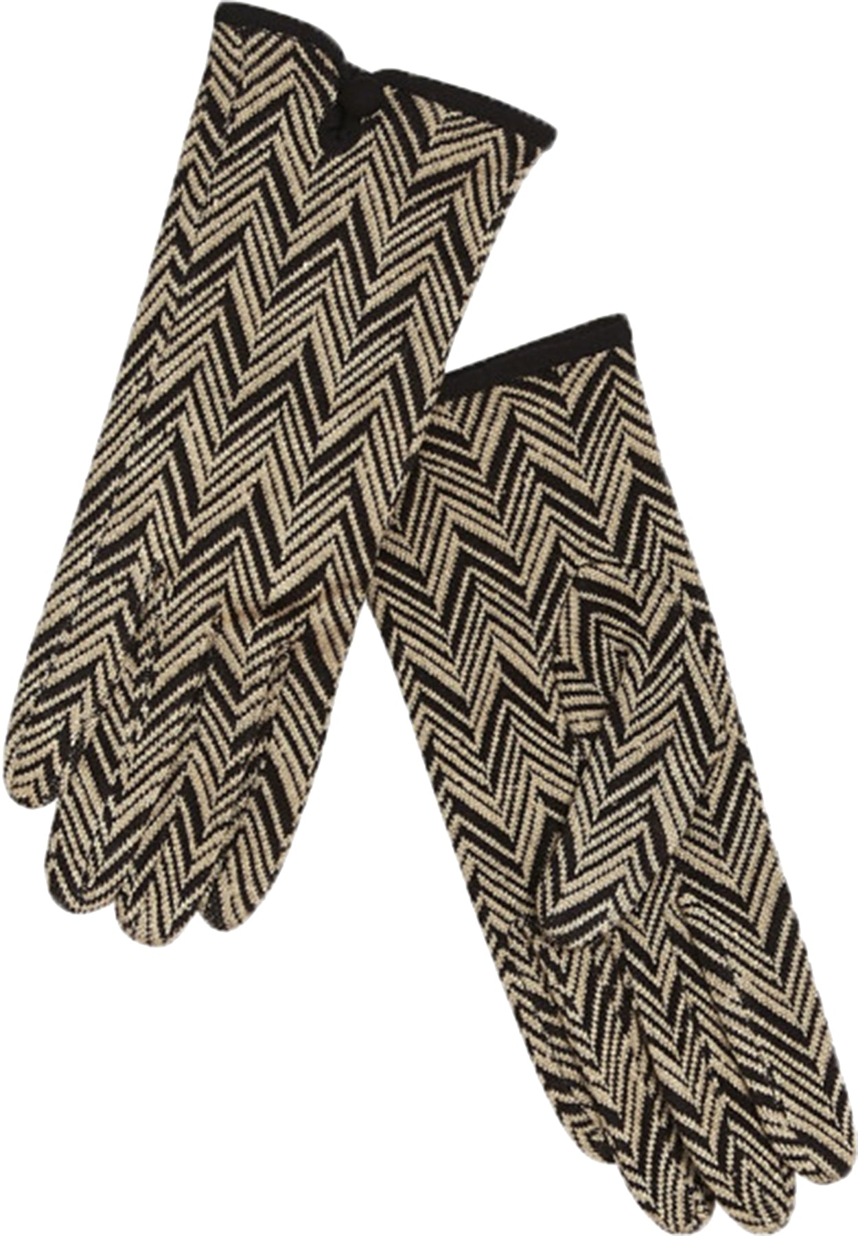 King_Louie_GLOVE_FACET_Retro_GLITZER_Jacquard_CHEVRON_Feinstrick_Handschuhe_Killer_Kirsche-11