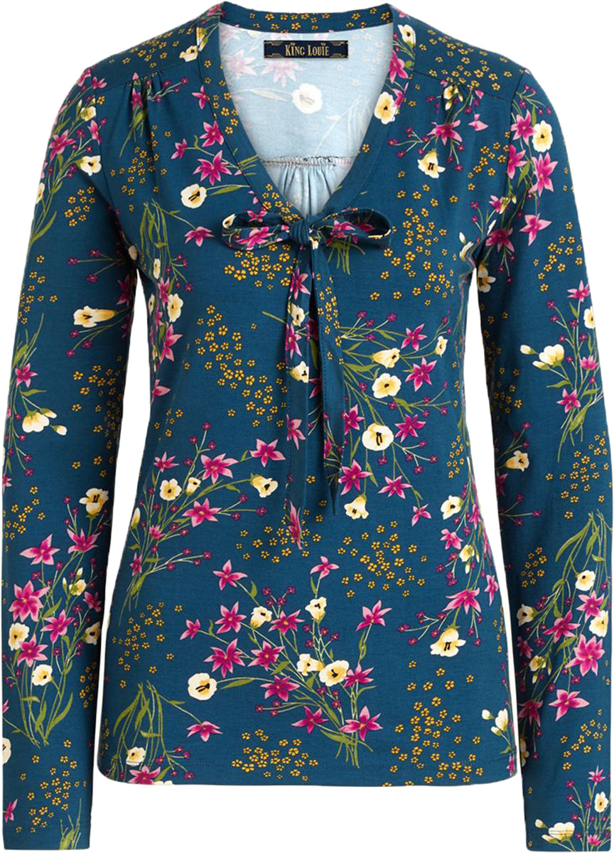 King_Louie_GOLDIE_Yuko_Vintage_BLUMEN_Floral_Langarm_SHIRT_Schluppenbluse-1