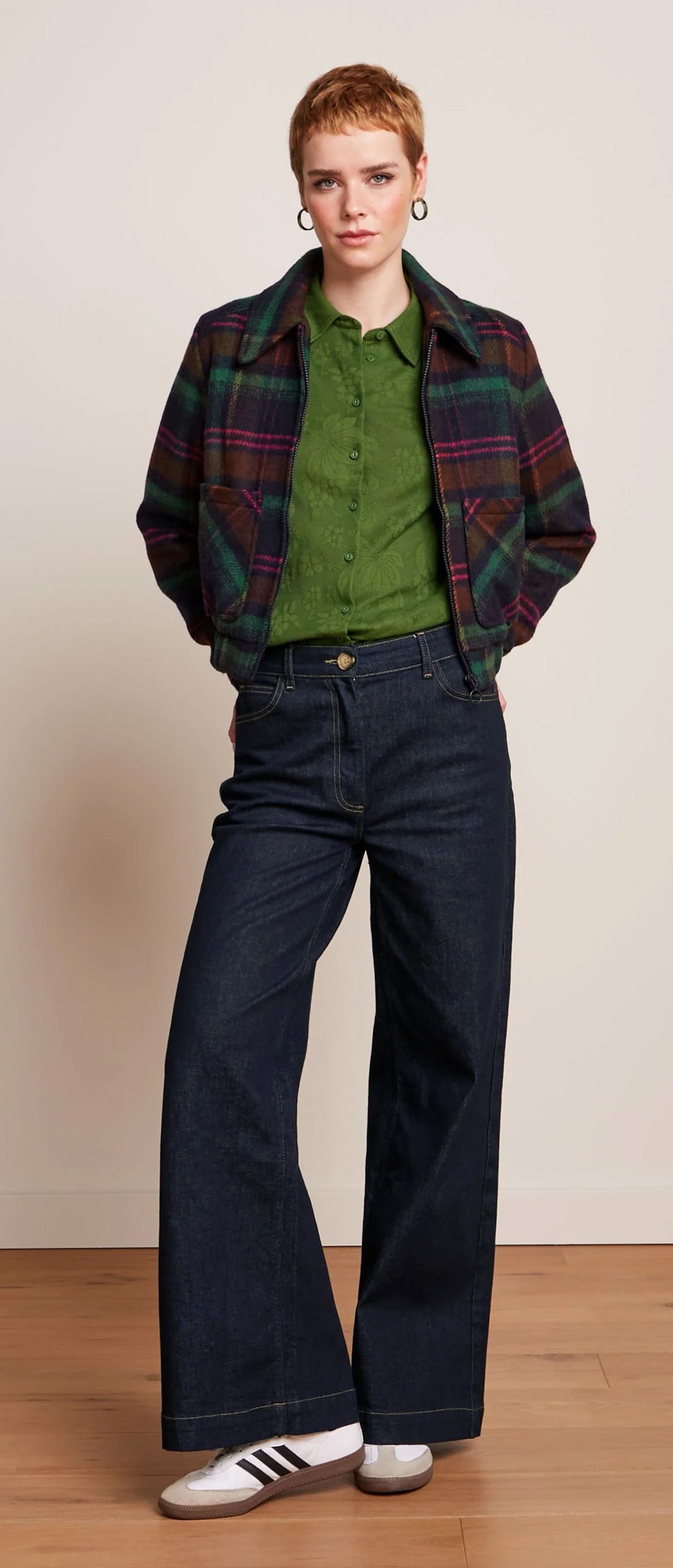 King_Louie_ISLA_BRIT_CHECK_Retro_Karo_Vintage_ZIPPER_JACKET__Jacke_-2