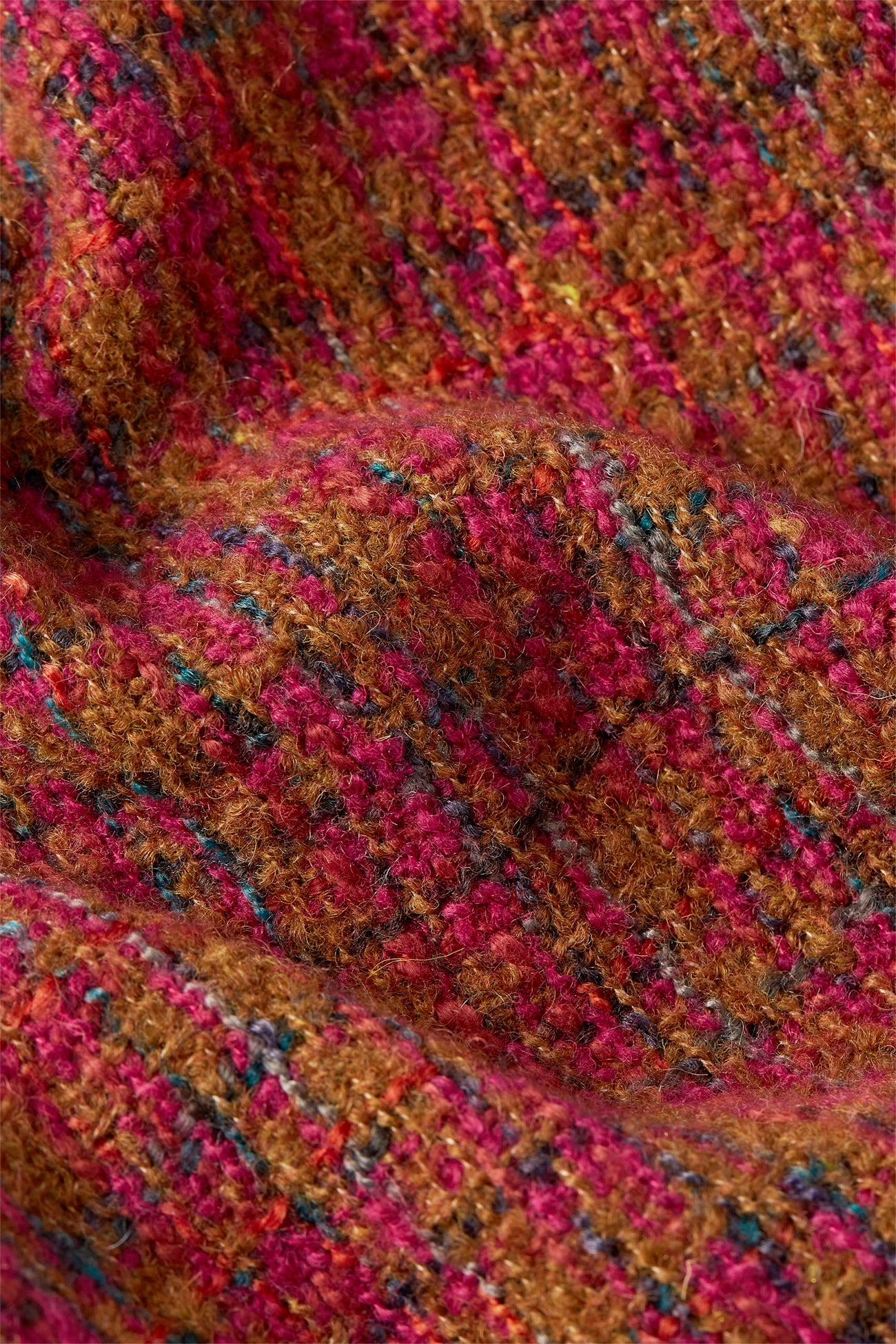 King_Louie_ISLA_PISARO_Retro_Karo_Check_Vintage_ZIPPER_JACKET__Jacke_Wild_Fuchsia-5