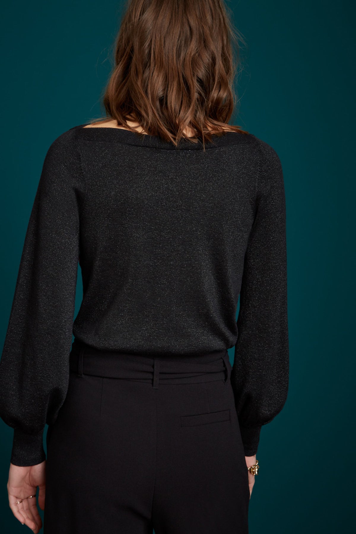 King_Louie_IVII_CABANA_STRIPE_Bellsleeve_GLITZER_Langarm_PULLOVER_Oberteil_killer_kirsche_34YCjfaeqZRAtz