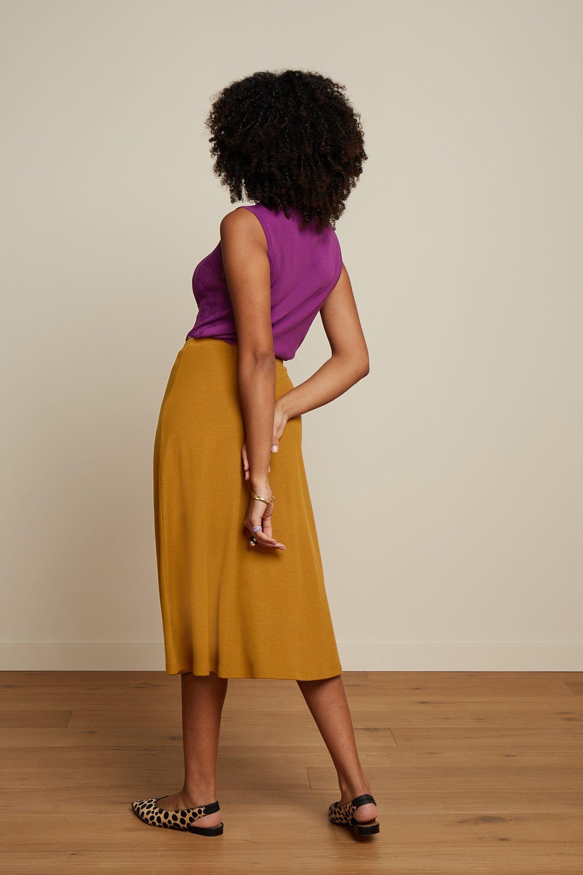 King_Louie_JUNO_MILANO_CREPE_Vintage_BASIC_Plain_A-Linie_SKIRT_Rock_-_Senfgelb_Killer_Kirsche-4Go5Ws7t2MYjPs