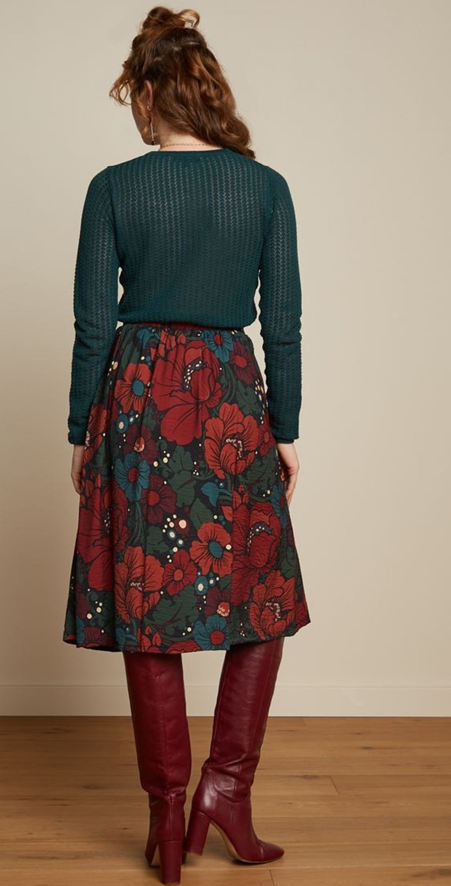 King_Louie_LAYLA_GOSSIP_Blumen_FLOWERS_A-Linien_Vintage_SKIRT_Rock_killer_kirsche_3