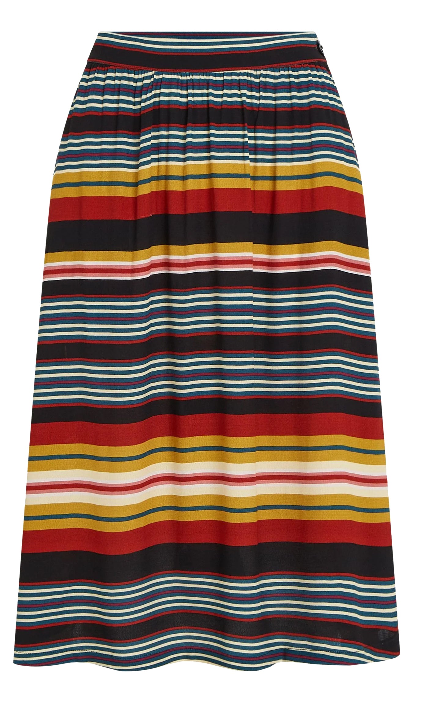 King_Louie_LAYLA_MAXIM_Vintage_Stripe_Streifen__A-Linien_SKIRT_Rock_-_Mehrfarbig-1